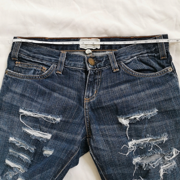 Current/Elliott The Skinny Jeans (Shredded) - Picture 3 of 10